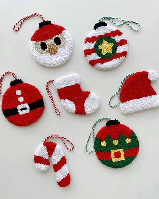 KIDS Punch Needle: Decorazioni di Natale