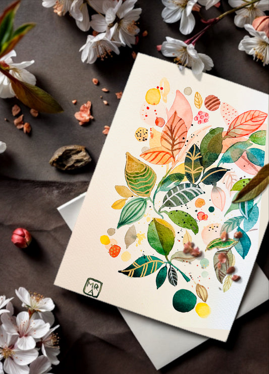 Acquerello botanico: impara a dipingere!